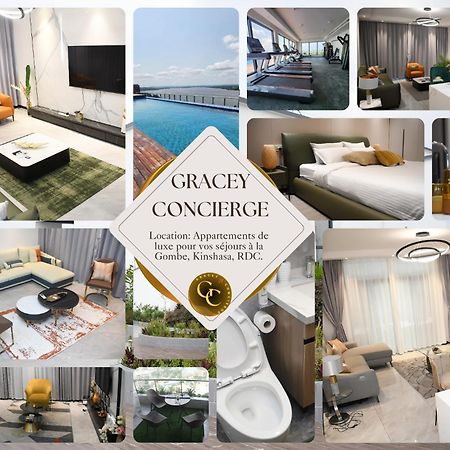 Gracey Concierge Apartments - Avenue Uvira Kinshasa Buitenkant foto